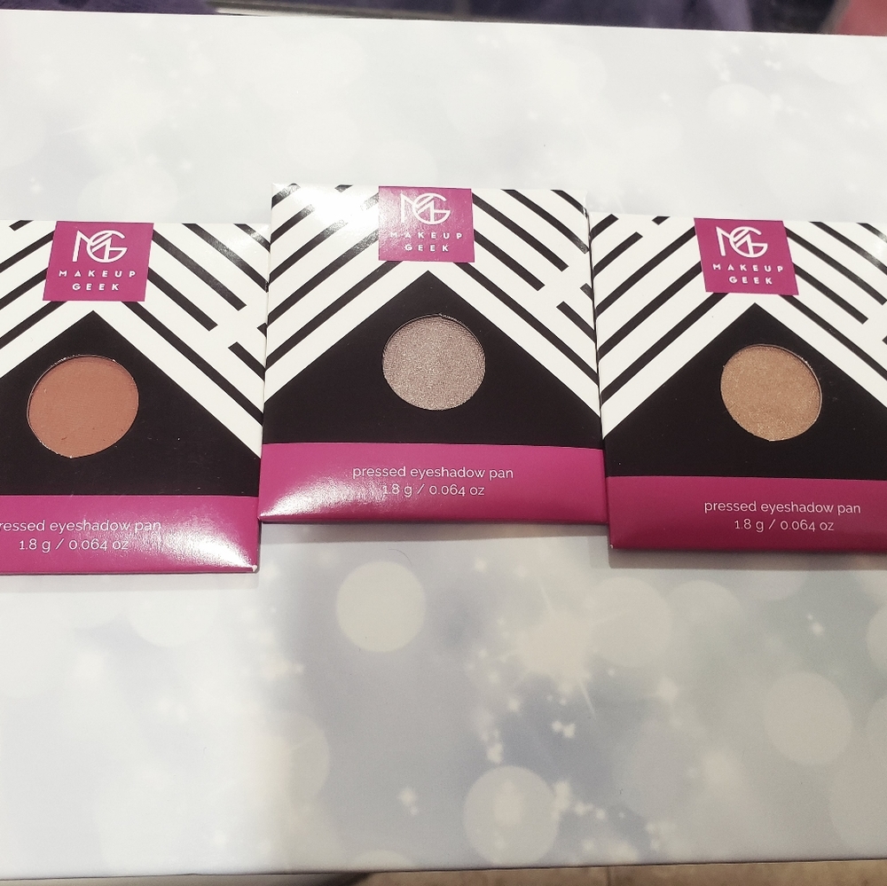 Makeup Geek/MUG Eyeshadow Pans NEW